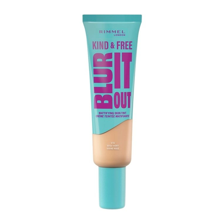 Rimmel Kind & Free Blur It Out lehký hydratační make-up SPF 20 odstín 010 Rose Ivory 30 ml