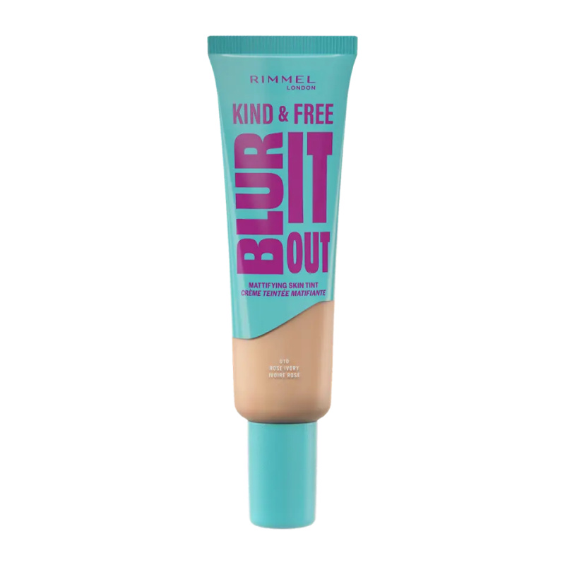 Rimmel Kind & Free Blur It Out lehký hydratační make-up SPF 20 odstín 010 Rose Ivory 30 ml