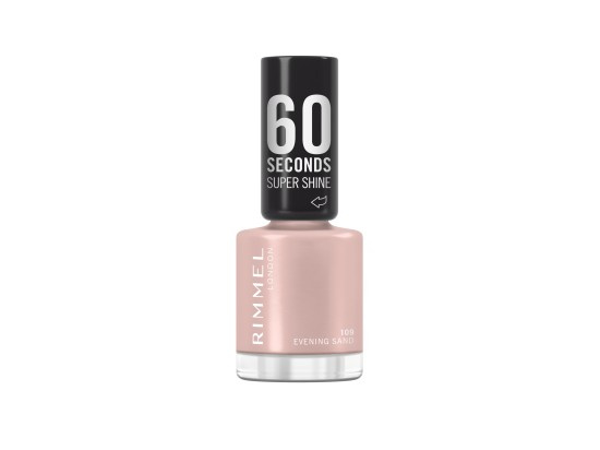 Rimmel 60 Seconds Super Shine lak na nehty odstín 109 Evening Sand 8 ml