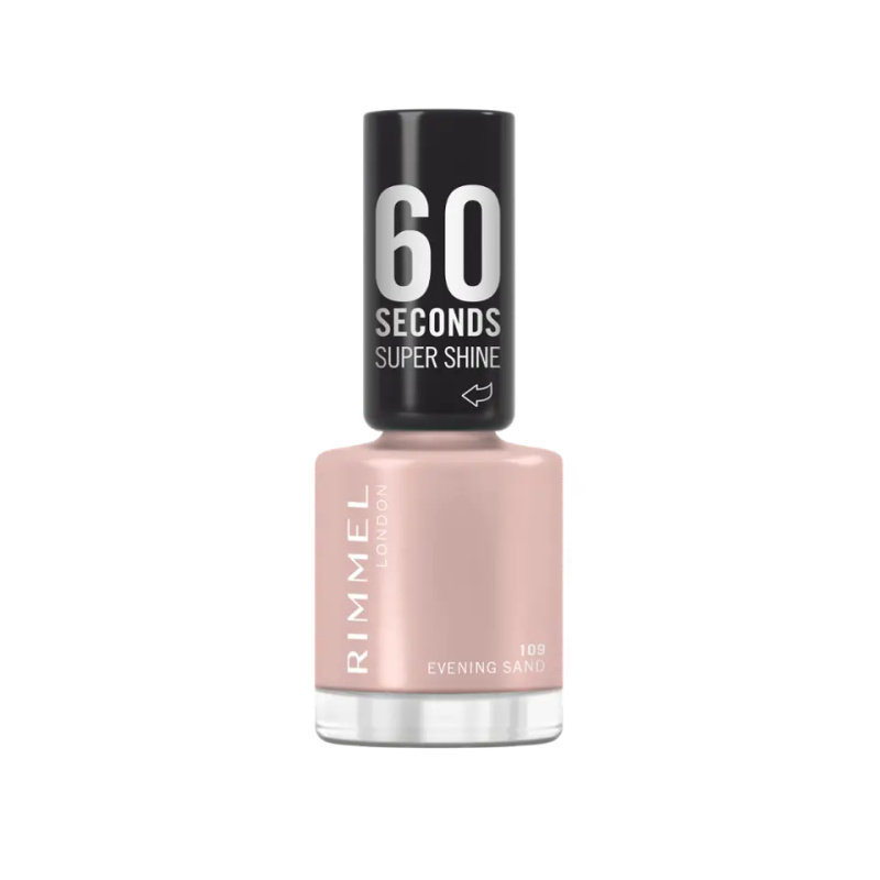 Rimmel 60 Seconds Super Shine lak na nehty odstín 109 Evening Sand 8 ml