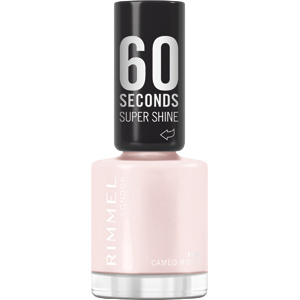 Rimmel 60 Seconds Super Shine lak na nehty odstín 108 Cameo Rose 8 ml