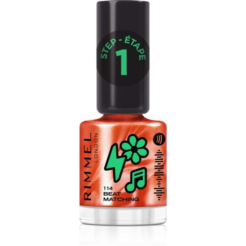 Rimmel Super Gel Lacquer lak na nehty odstín 114 Beat Matching 12 ml