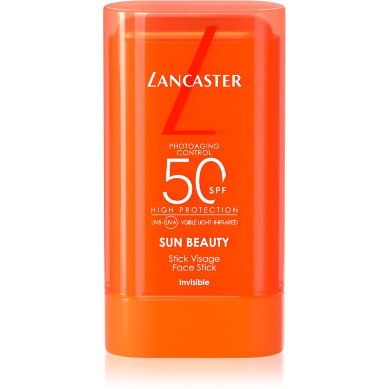 Lancaster Sun Beauty Face Stick opalovací krém v tyčince na obličej a krk SPF 50 19 g