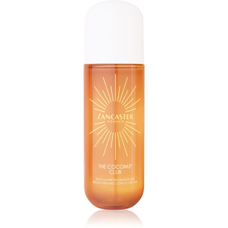 Lancaster Eau de Lancaster Hair & Body Mist parfémovaná mlha na obličej, tělo a vlasy vůně Coconut Club 236 ml