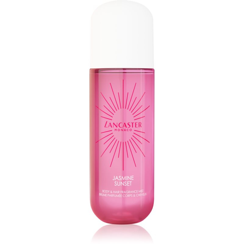 Lancaster Eau de Lancaster Hair & Body Mist parfémovaná mlha na obličej, tělo a vlasy vůně Jasmine Sunset 236 ml
