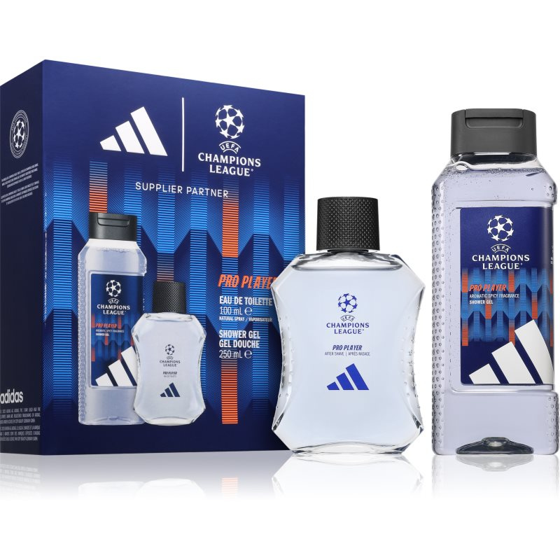 Adidas UEFA Champions League Pro Player dárková sada pro muže