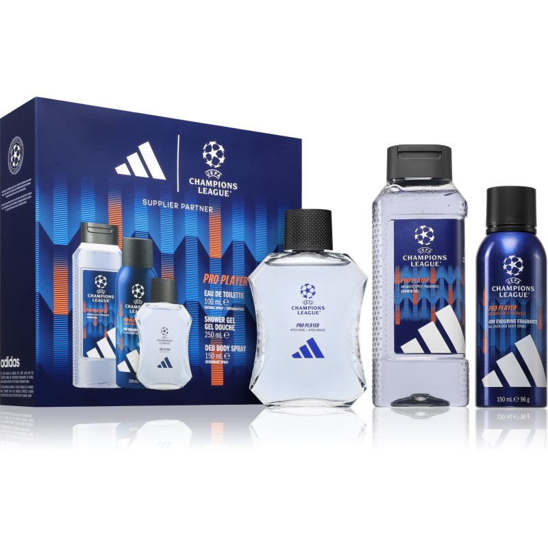 Adidas UEFA Champions League Pro Player dárková sada pro muže