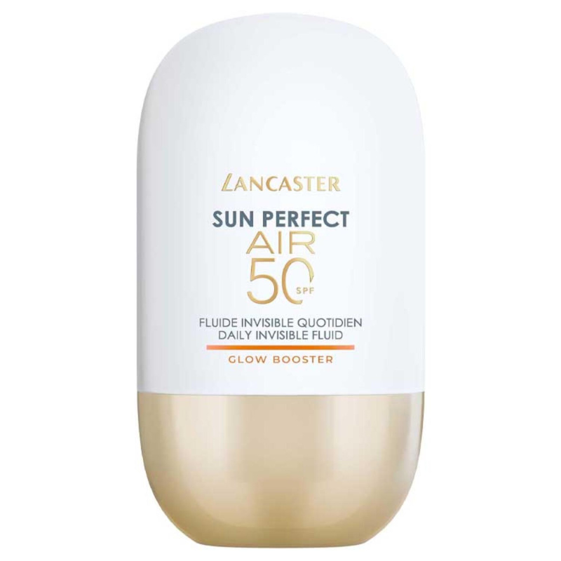 Lancaster Sun Perfect Air 50 Glow Booster ultra lehký ochranný fluid pro unavenou pleť SPF 50 40 ml