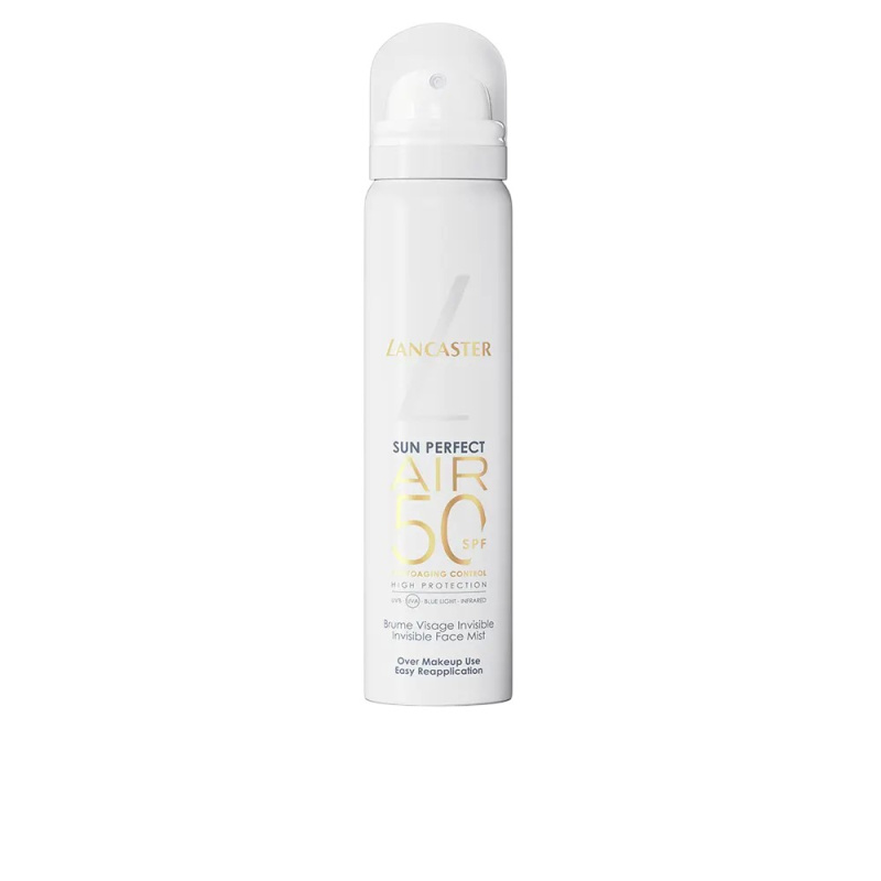 Lancaster Sun Perfect Air Invisible Face Mist pleťová mlha pro pobyt na slunci SPF 50 75 ml