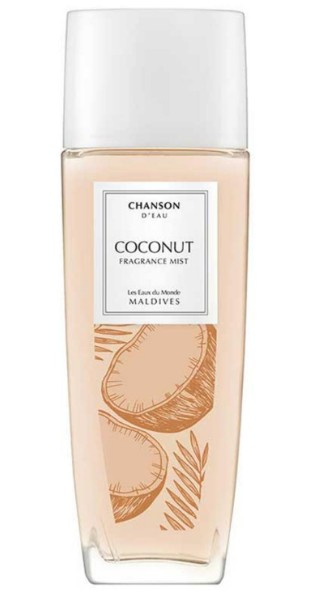 Chanson Chanson d'Eau Les Eaux Du Monde Coconut tělový sprej pro ženy 75 ml