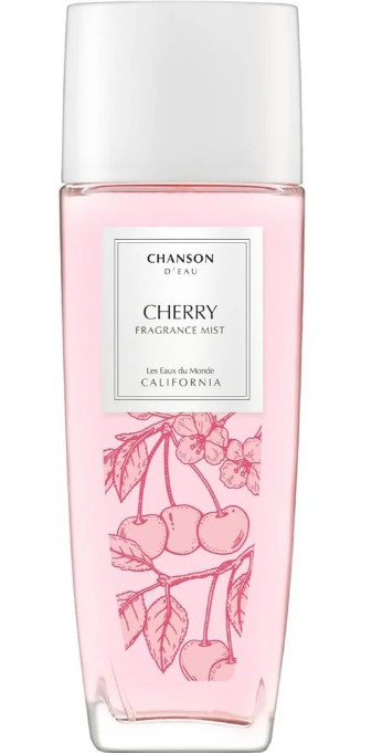 Chanson Chanson d'Eau Les Eaux Du Monde Cherry tělový sprej pro ženy 75 ml