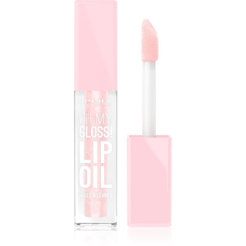 Rimmel Oh My Gloss! Lip Oil olej na rty s hydratačním účinkem odstín 005 Pink Sugar 4.5 ml