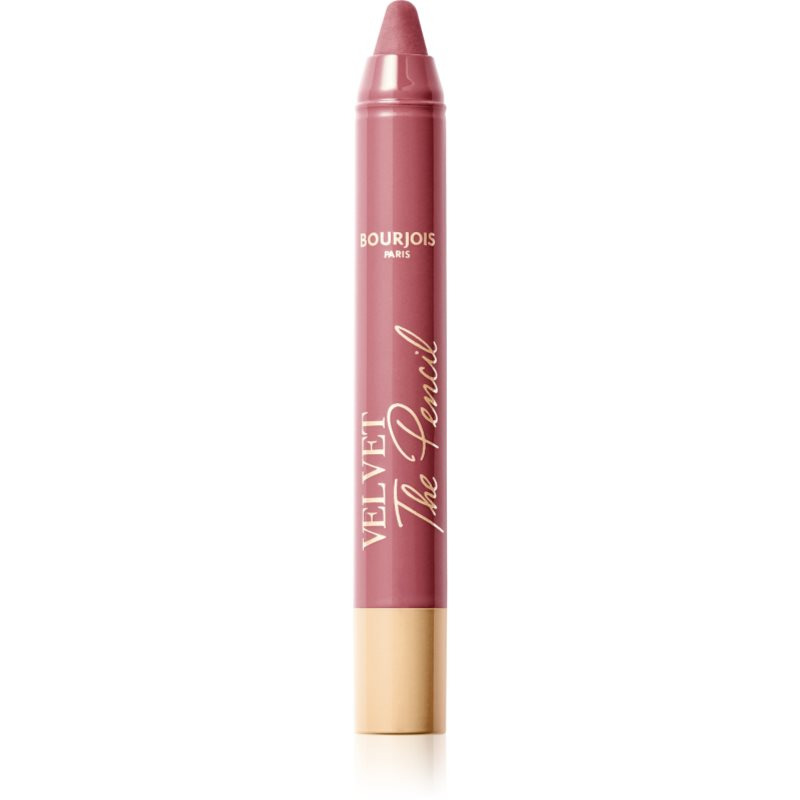 Bourjois Velvet the Pencil rtěnka v tužce s matným efektem odstín 03 In Mauve Again 1,8 g