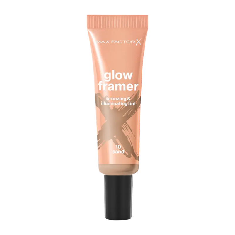 Max Factor Miracle Pure Glow Framer bronzující fluid odstín 10 Sand 30 ml