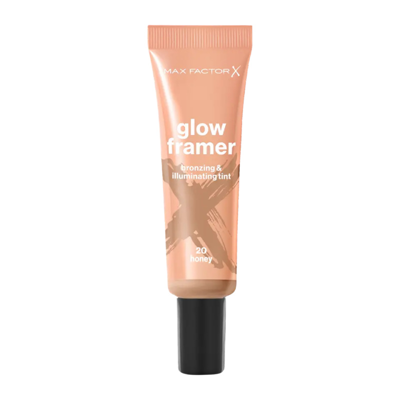 Max Factor Miracle Pure Glow Framer bronzující fluid odstín 20 Honey 30 ml