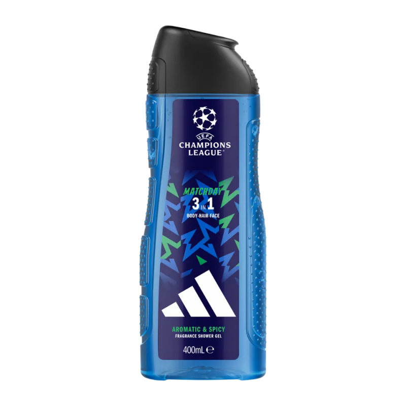 adidas Sprchový gel pro muže 3v1 UEFA13 Match Day 400 ml
