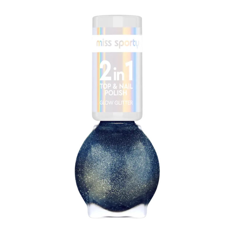 Miss Sporty Lak na nehty Glow Glitter 70