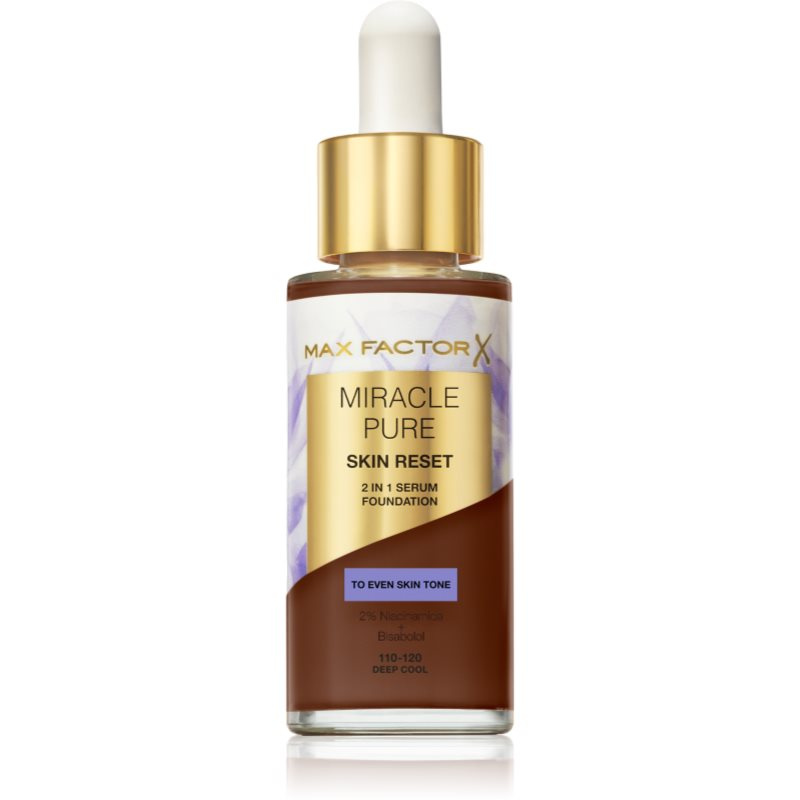 Max Factor Miracle Pure Skin Reset pečující make-up odstín 110-120 Deep Cool 30 ml