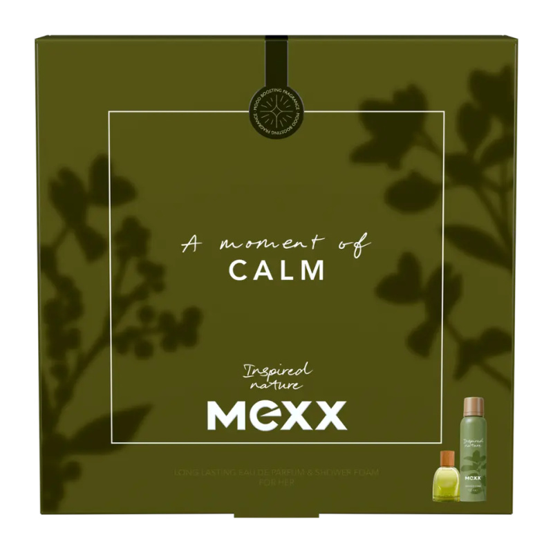 Mexx Dárková sada pro ženy Inspired Nature (EDPsprchová pěna)