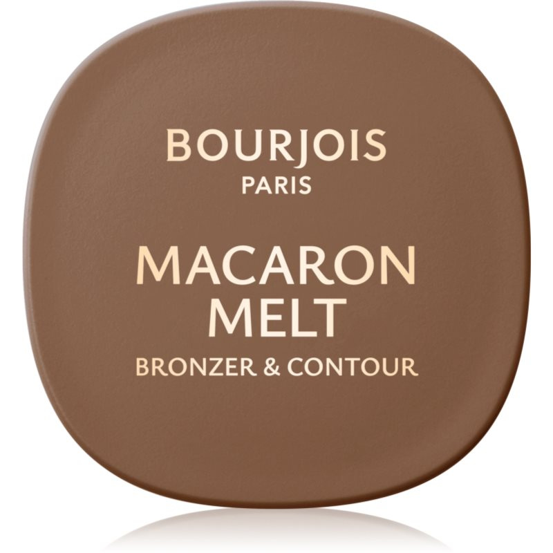 Bourjois Macaron Melt Bronzer & Contour bronzer a konturovací pudr 2 v 1 odstín 02 Milky Mocha 5 g