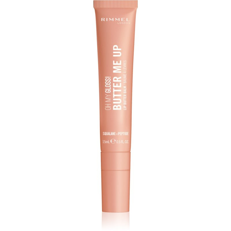 Rimmel Oh My Gloss! Butter Me Up hydratační balzám na rty odstín 006 Chai 15 ml