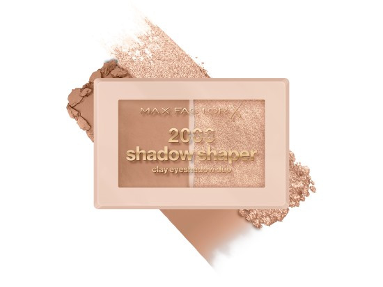Max Factor 2000 Calorie Shadow Shaper duo oční stíny odstín 020 Bronze Glaze 4 g