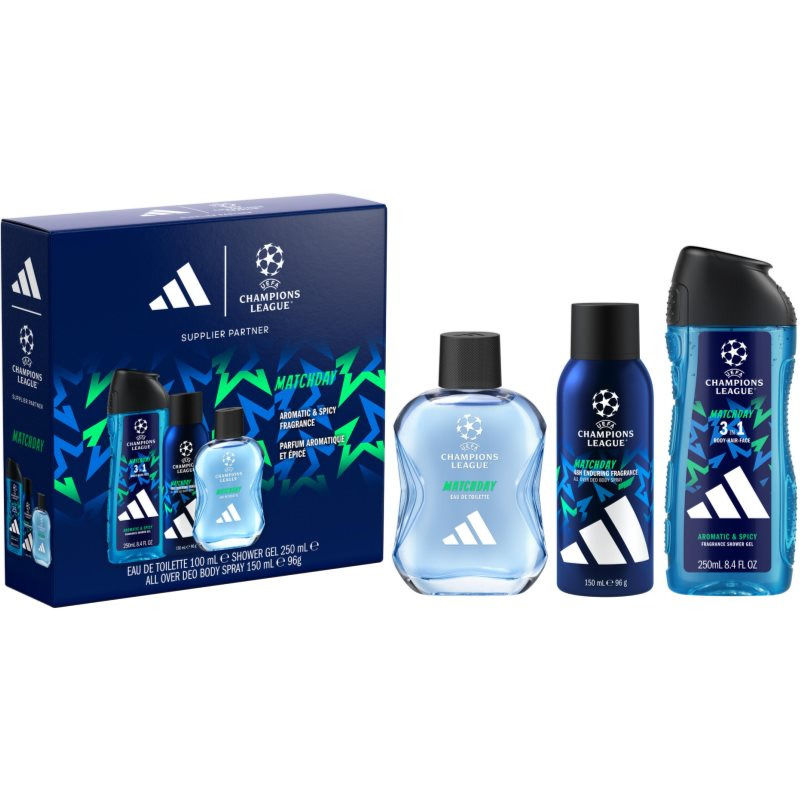 Adidas UEFA Champions League Matchday dárková sada pro muže