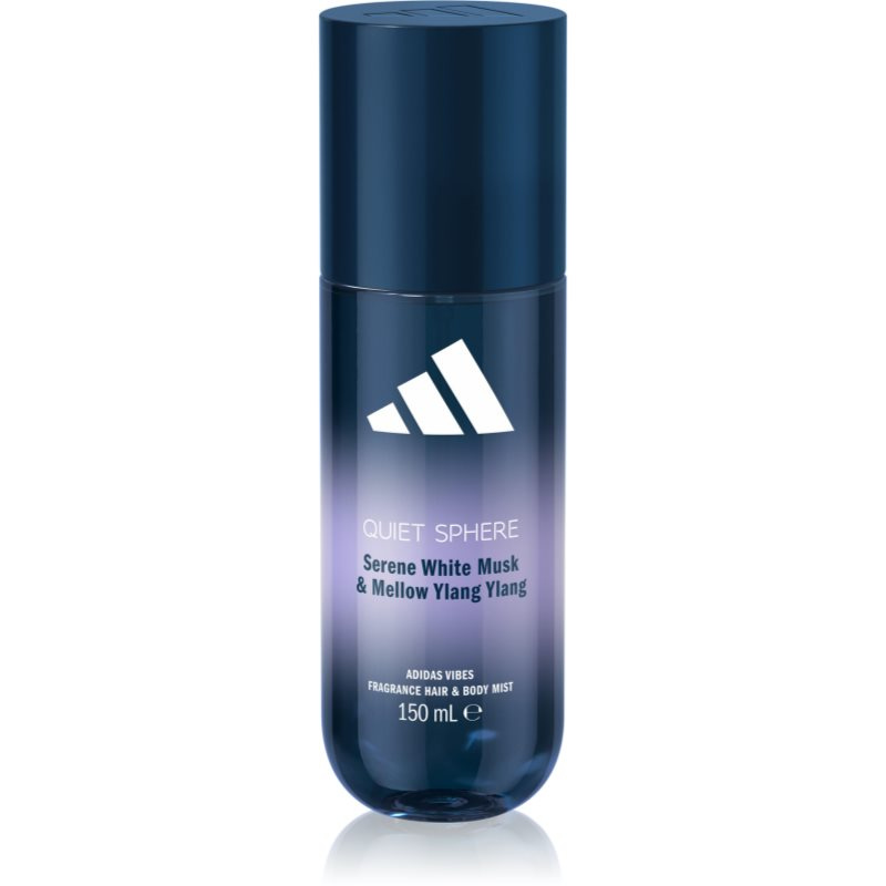 Adidas Vibes Quiet Sphere parfémovaný sprej na tělo a vlasy pro ženy 150 ml