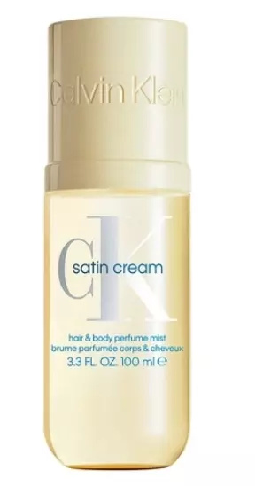 Calvin Klein Satin Cream Unisex Hair & Body Perfume Mist tělová mlha 100 ml