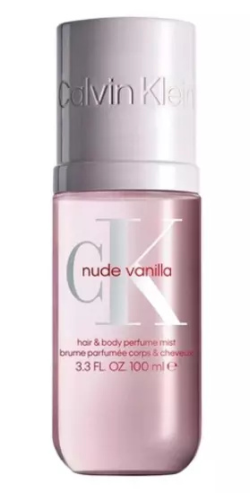 Calvin Klein Nude Vanilla Unisex Hair & Body Perfume Mist tělová mlha 100 ml