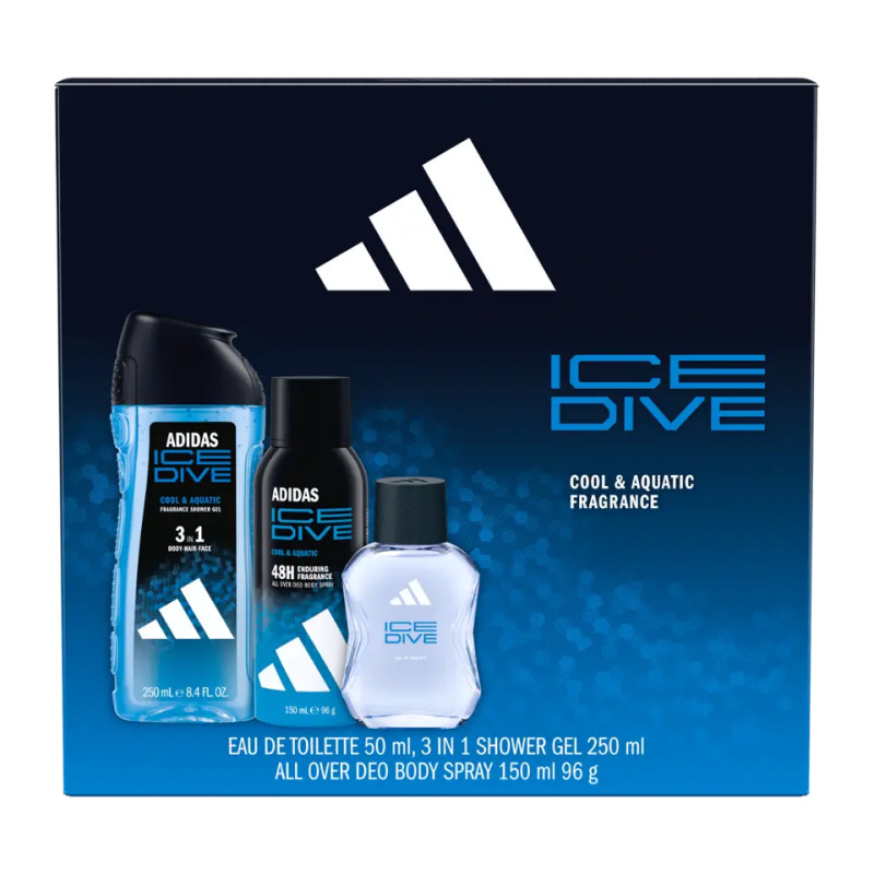 Adidas - mass market VK adidas ICE (EDT50mlBS150mlSG250ml)