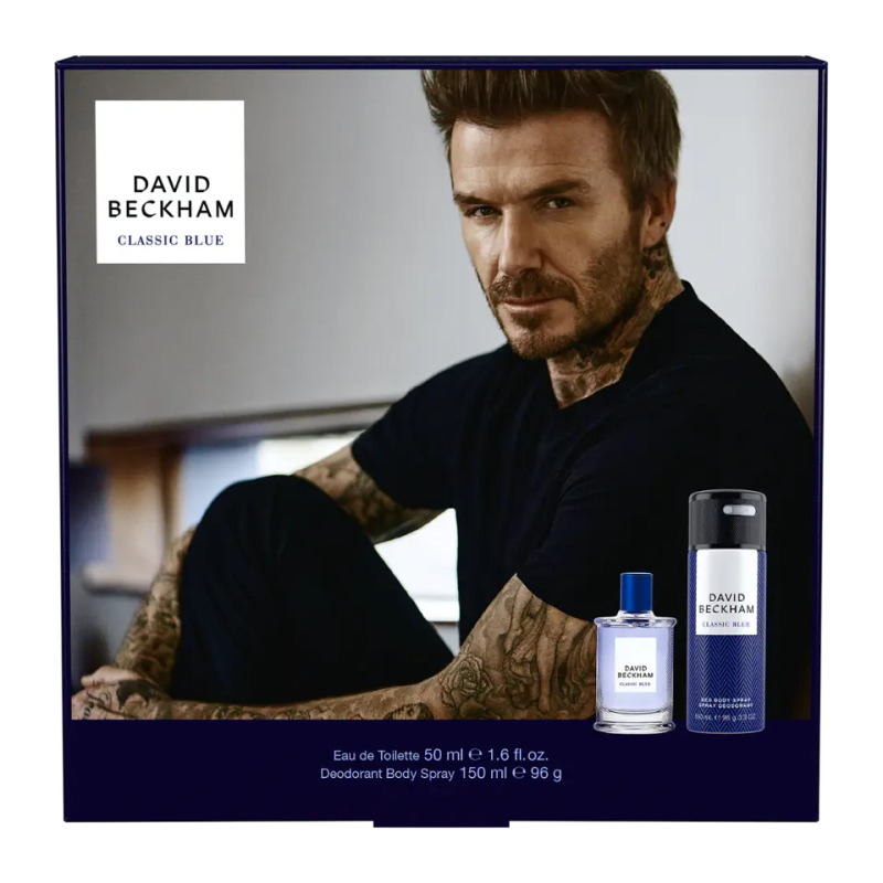 David Beckham Dárková sada pro muže Classic Blue