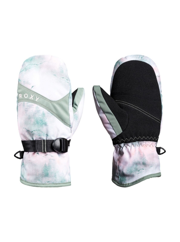 Roxy dětské rukavice Jetty Girl Mitt Mttn Sea Pine Mystery Fog | Modrá | Velikost M