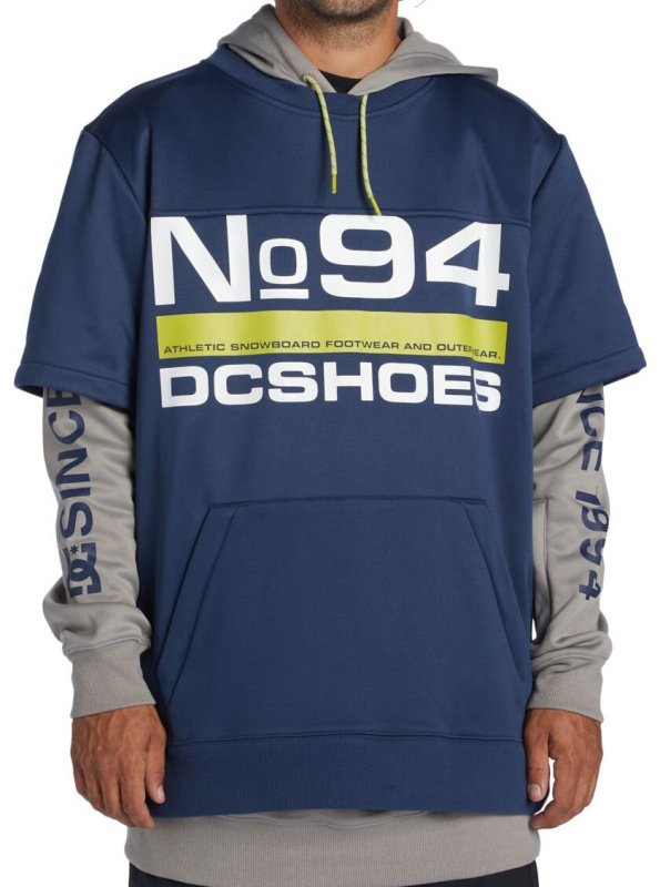 Dc shoes pánská mikina Dryden Dress Blues | Modrá | Velikost M