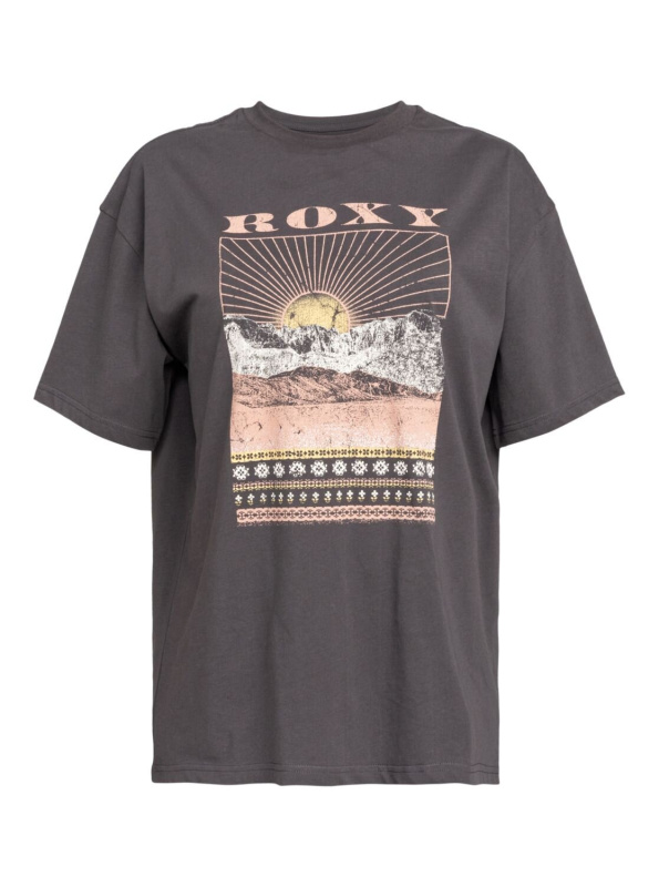 Roxy dámské tričko Dreamerwomen Phantom | Černá | Velikost S | 100% bavlna