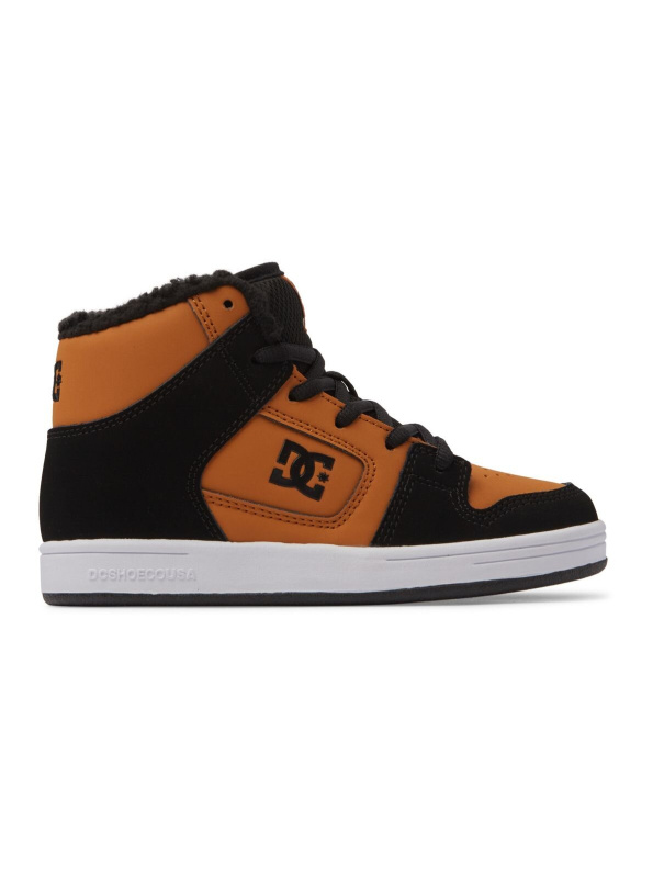 Dc shoes dětské boty Manteca 4 Hi Wheat/Black | Černá | Velikost 6,5 US