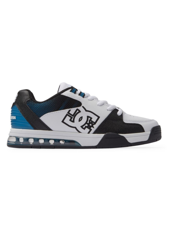 Dc shoes pánské boty Versatile White/Black/Blue | Černá | Velikost 11,5 US