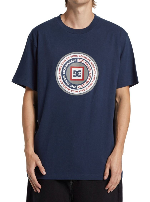 Dc shoes pánské tričko Throwback Dress Blues | Modrá | Velikost S