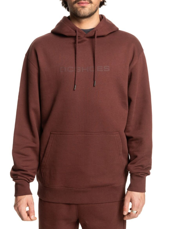 Dc shoes pánská mikina In Between Bitter Chocolate | Hnědá | Velikost XL