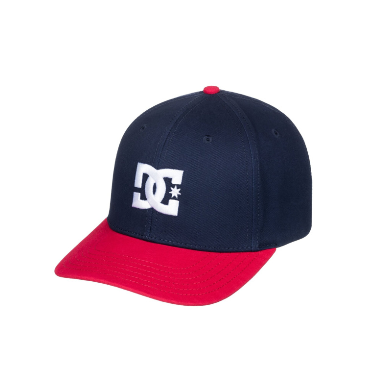 Dc shoes kšiltovka DC Cap Star Dress Blues / Barbados Cherry | Červená | Velikost L/XL