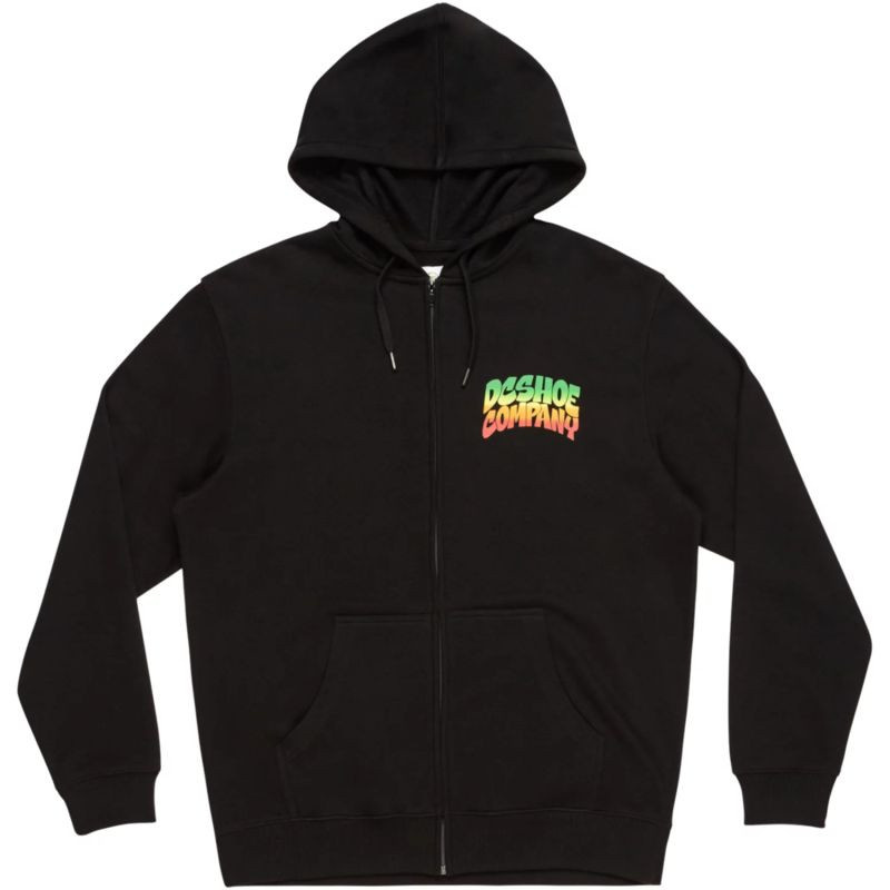Dc shoes pánská mikina Hot Box Zh Black | Černá | Velikost XXL