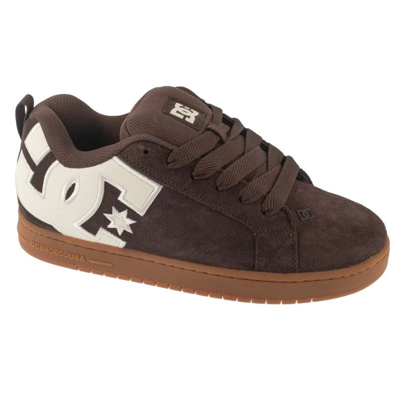 Dc shoes pánské boty Court Graffik Brown / Gum | Hnědá | Velikost 11,5 US