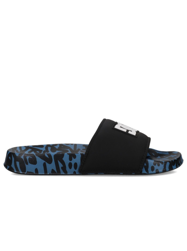 Dc shoes pánské pantofle DC Slide Se Navy / Black | Černá | Velikost 12 US