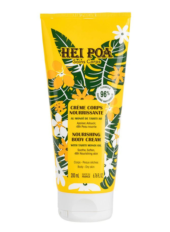 Hei Poa Tahiti Monoi Oil vyživující tělový krém 200 ml