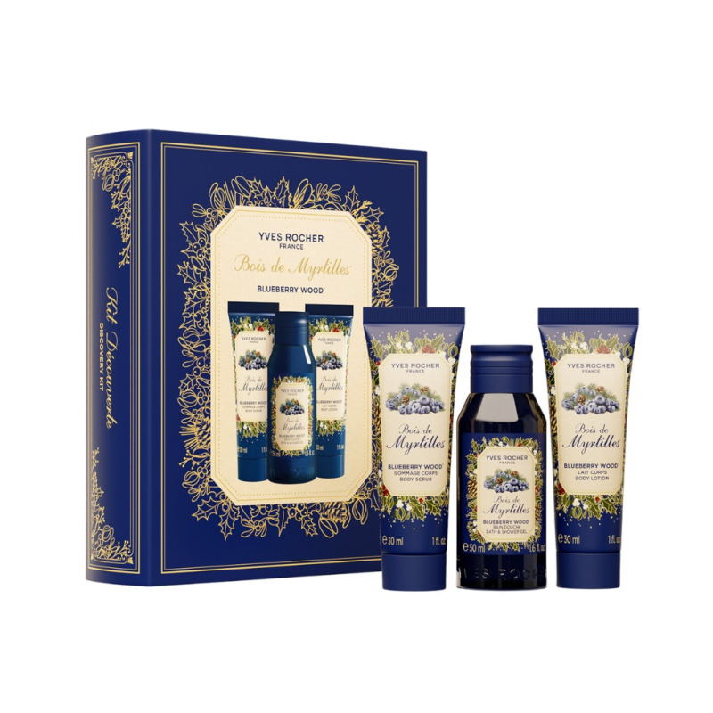 Yves Rocher Dárková sada 3 produktů Borůvkový les