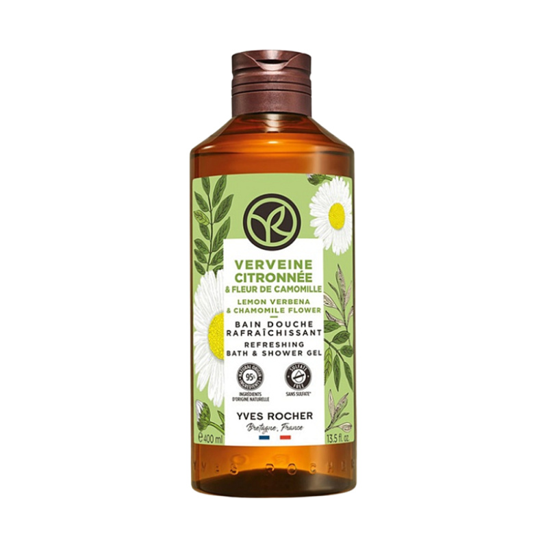 Yves Rocher Bain de Nature Sprchový gel verbena & heřmánek 400 ml