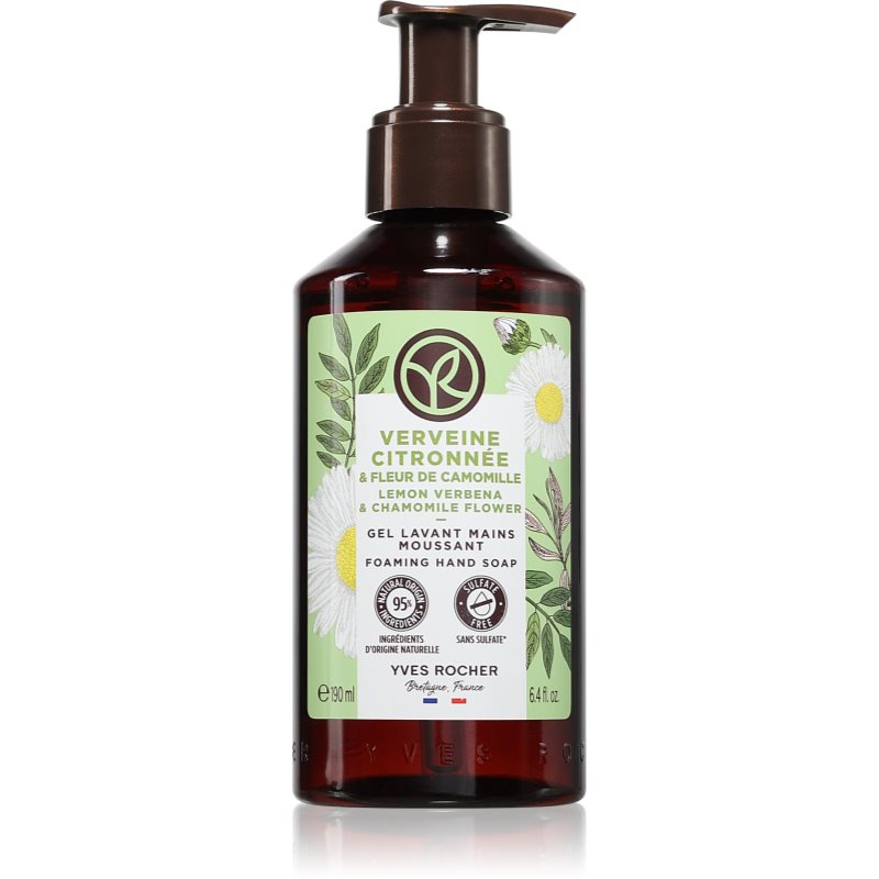 YVER ROCHER Bain de Nature Tekuté mýdlo Verbena & heřmánek 190 ml