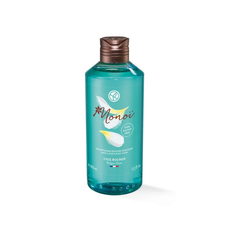 Yves Rocher Monoi de Tahiti sprchový gel na tělo a vlasy 400 ml