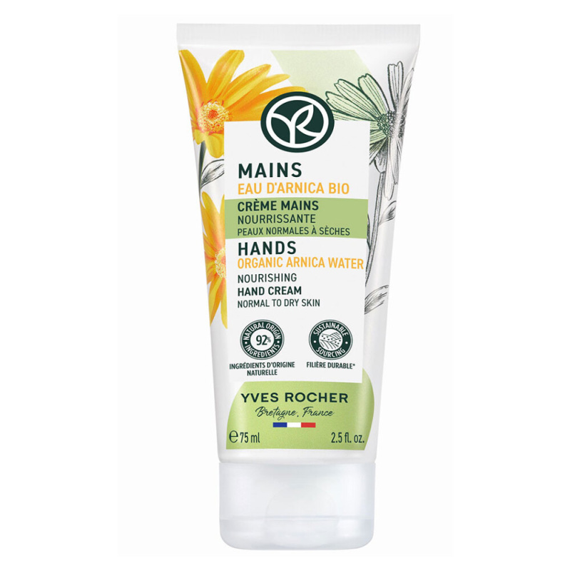 Yves Rocher Mains vyživující krém na ruce Organic Anica Water 75 ml