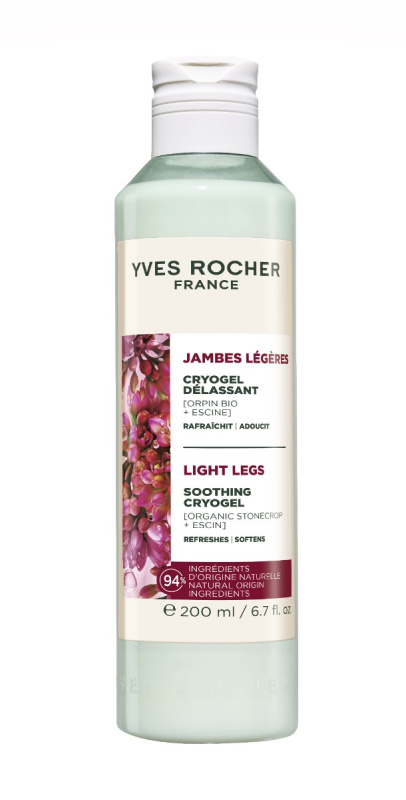 YVES ROCHER Zklidňující gel na nohy s chladivým účinkem 200 ml